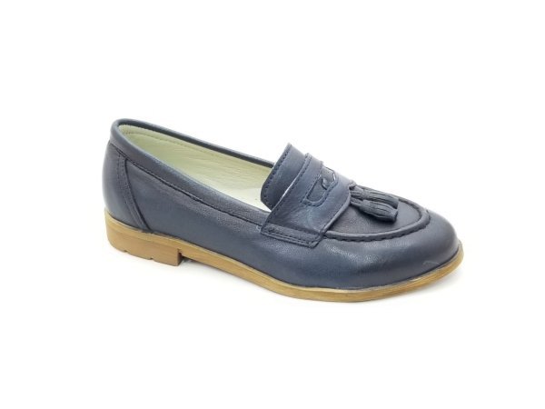 Hakiki Deri Erkek Çocuk Loafer Günlük Ayakkabı