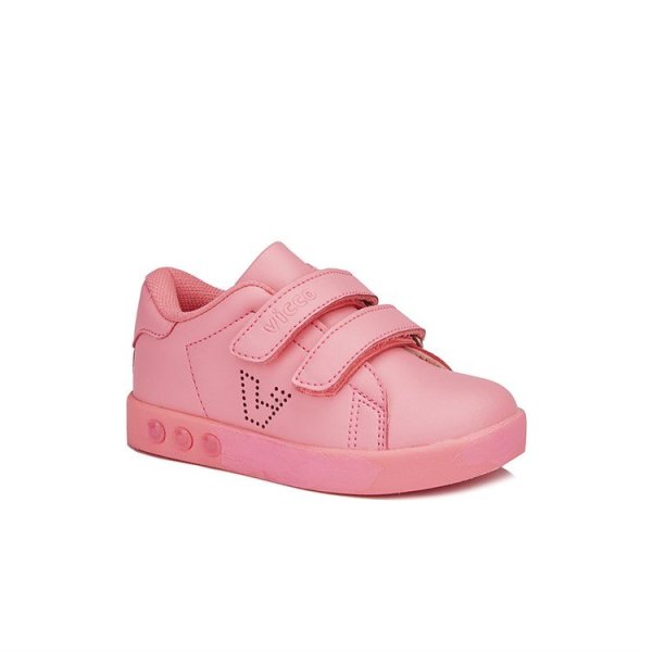 Unisex Çocuk OYO Işıklı Spor Ayakkabı (22-25 Numara Aralığı) Pembe - 24
