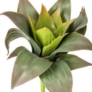 Yapay Kaktüs Sukulent Agave Yeşil-Kızıl 28 Cm.