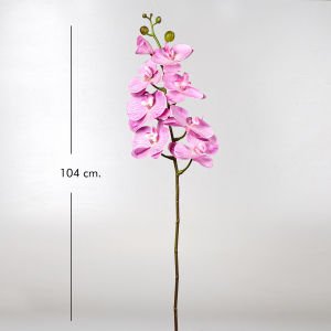 Yapay Orkide Gerçek Dokunuş Lila 104 Cm.