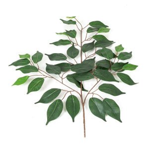 Yapay Ficus Dalı Yeşil 58 Cm.