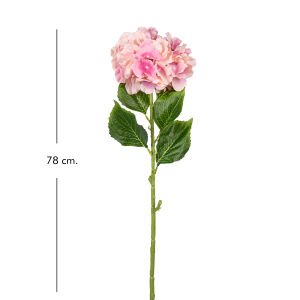 Yapay Çiçek Ortanca Tek Dal Büyük Boy Lila 78 Cm.