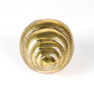 Dekoratif Metal Deniz Kabuğu Gold 20x8x8 Cm.