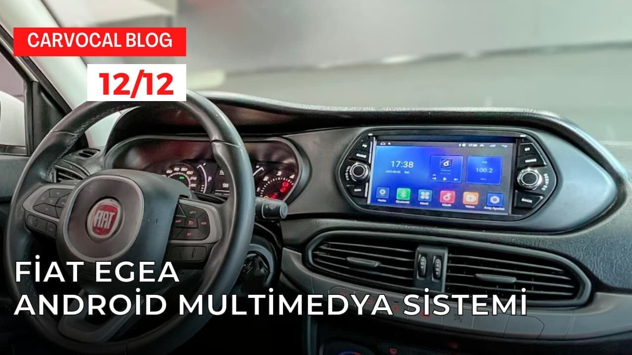 Fiat Egea Android Multimedya Sistemi 
