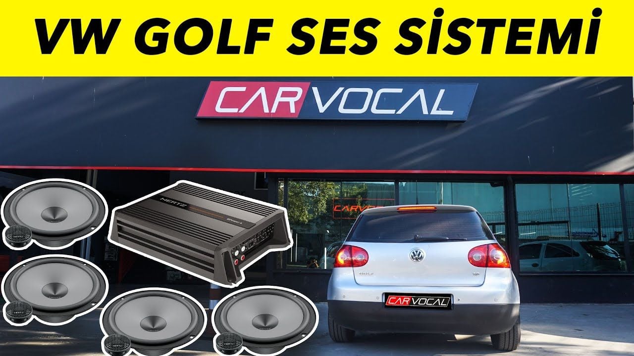 Volkswagen Golf 5 Ses Sistemi