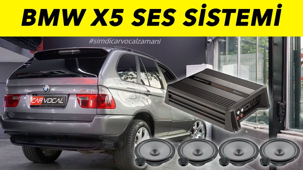 BMW X5 Ses Sistemi