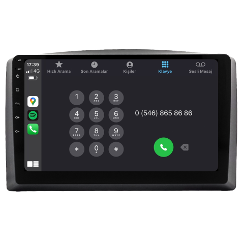 Mercedes Vito Android Multimedya Sistemi (2018-2024)