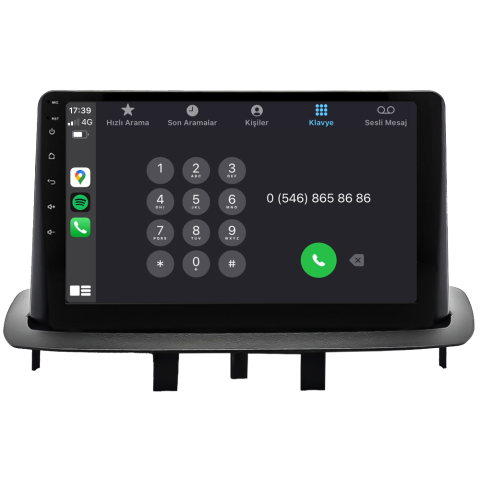 Renault Fluence Android Multimedya Sistemi (2010-2015)