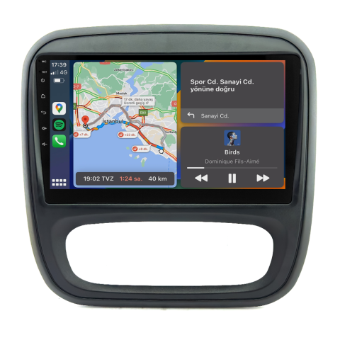 Renault Traffic Android Multimedya Sistemi (2015-2021) CRV-4705XD
