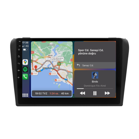 Mazda 3 Android Multimedya Sistemi (2004-2009)