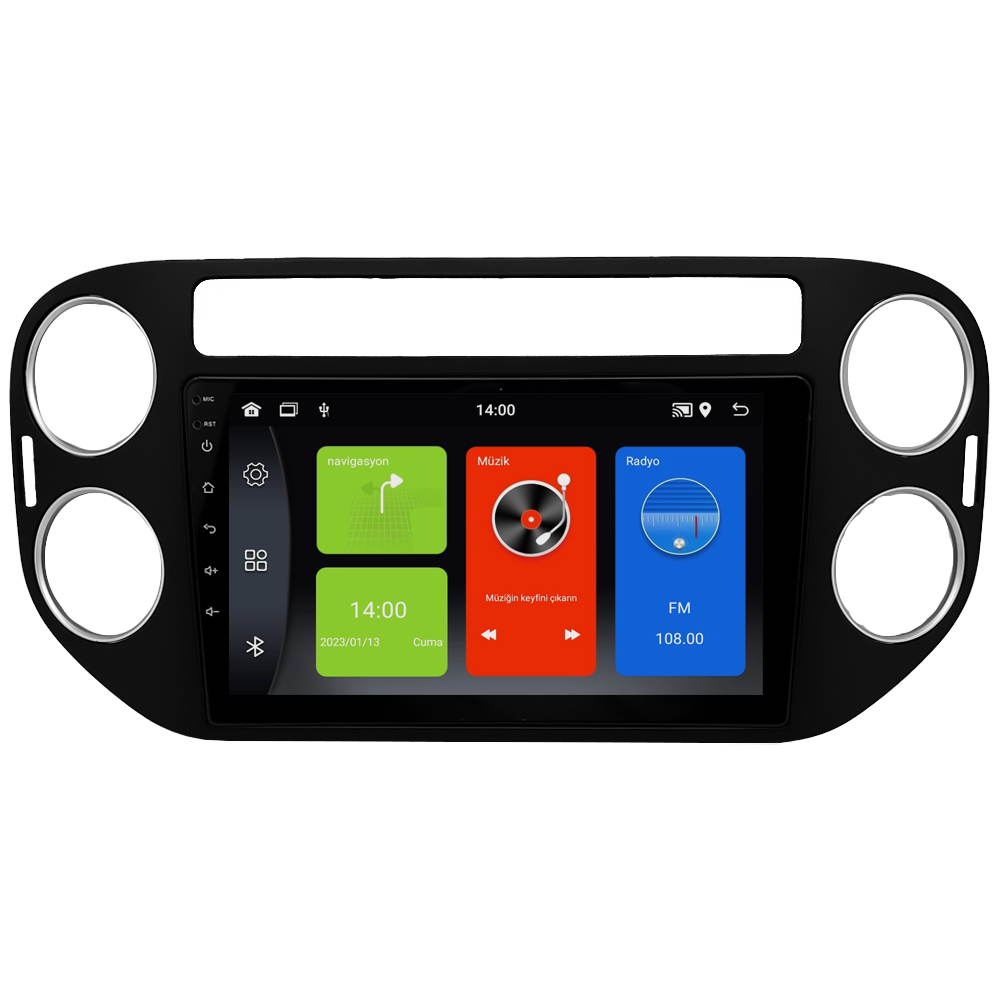 Volkswagen Tiguan Android Multimedya Sistemi (2008-2016) CRV-4581XDA