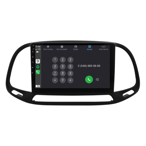 Fiat Doblo Android Multimedya Sistemi (2015-2023) CRV-4100XAA