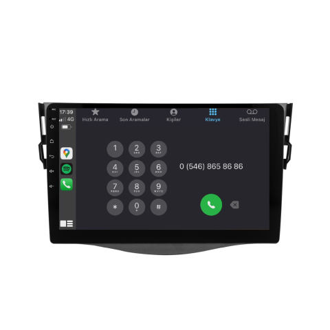 Toyota Rav4 Android Multimedya Sistemi (2006-2012) CRV-4549XAA