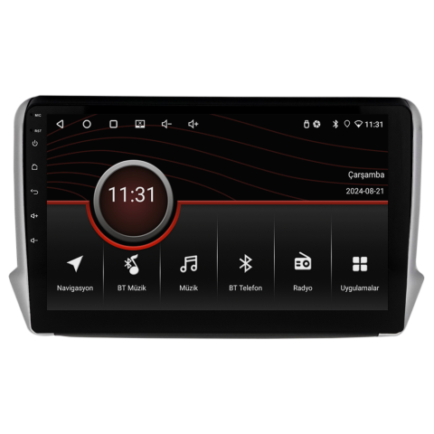 Peugeot 208 Android Multimedya Sistemi (2013-2021) CRV-4420XR
