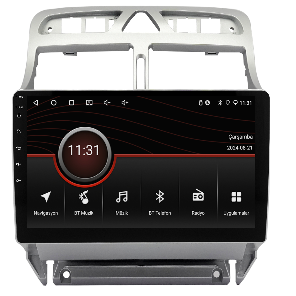 Peugeot 307 Android Multimedya Sistemi (2001-2008) CRV-4424XR