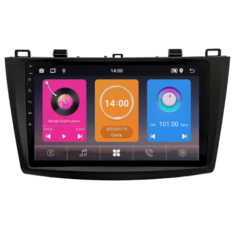 Mazda 3 Android Multimedya Sistemi (2011-2014) CRV-4596XAA