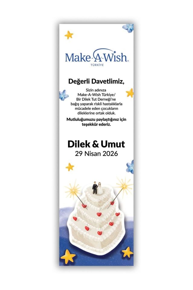 Bir Dilim Dilek - Özel Gün Ayraç