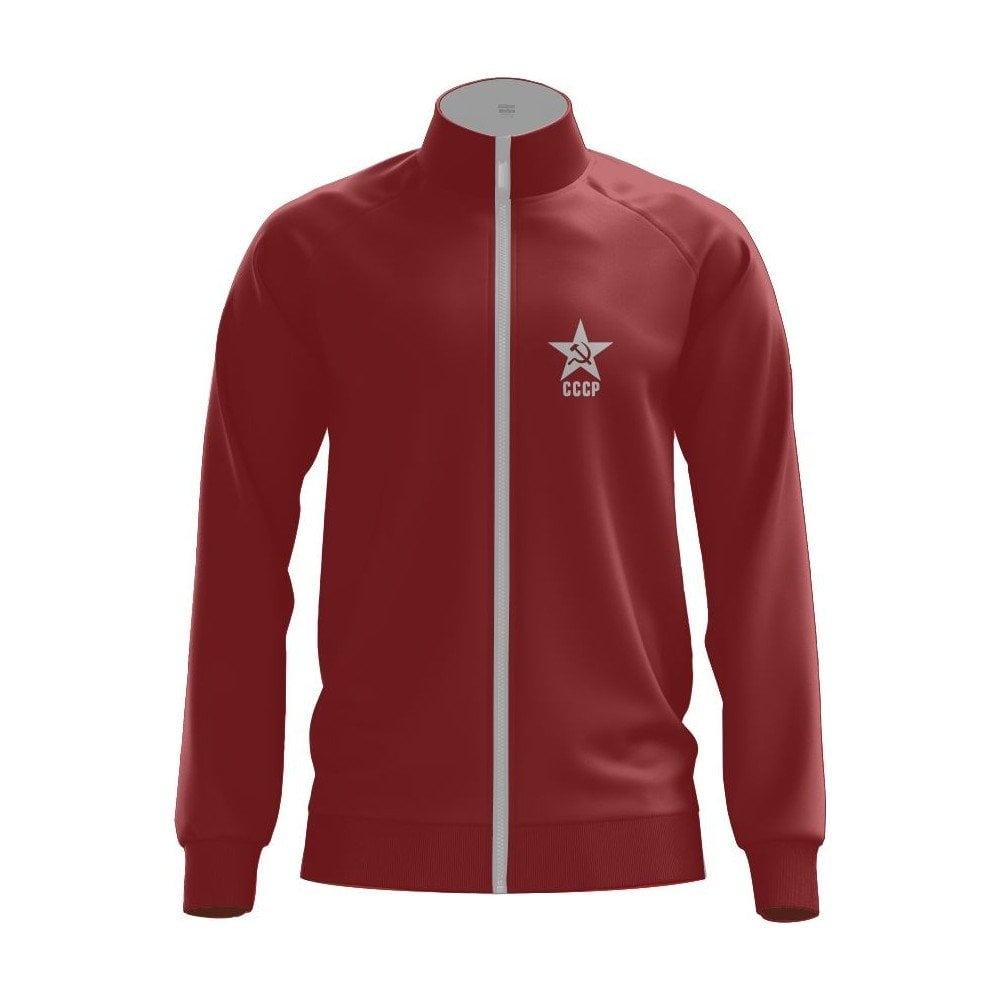 Freysport Cccp Zip Ceket Bordo