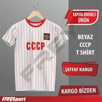 Tişört CCCP Beyaz