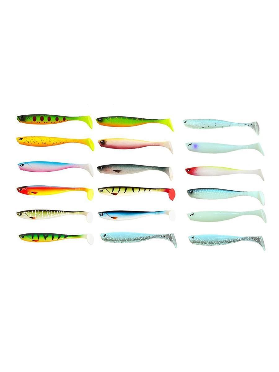 Lucky John Basara 3D Soft Swim 2.5'' 6.35cm 8 Adet Silikon Yem