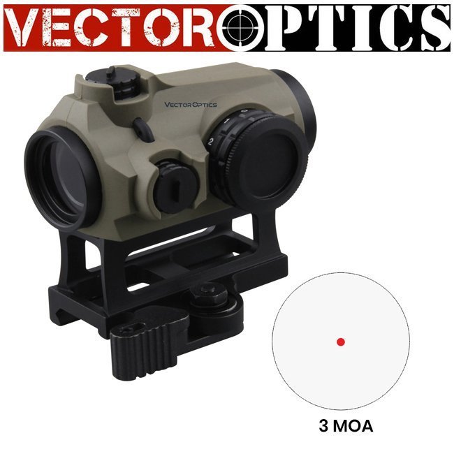 Vector Optics Maverick GEN3 TAN 1x22 Çöl Rengi Kauçuk Kaplı Red Dot Nişangah SCRD-39