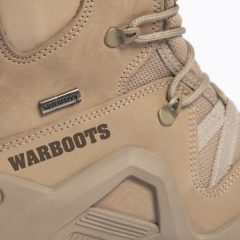 Warboots Bej Nubuk Deri Waterproof Bot