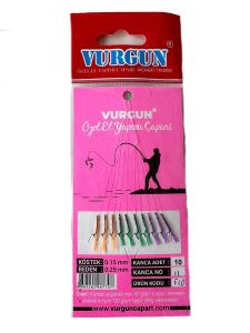 80gr Atarlı İstavrit Çaparisi F10 UV (Siyah İğne)