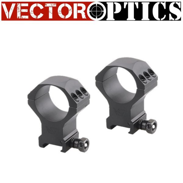 Vector Optics 34mm X-Accu High Profile Picatinny Dürbün Montaj Halkası