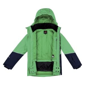 Hannah Anakin Jr Çocuk Kayak Mont Classic Green-Dress Blue