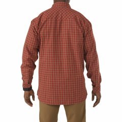 5.11 FLANNEL L/S GOMLEK KIRMIZI