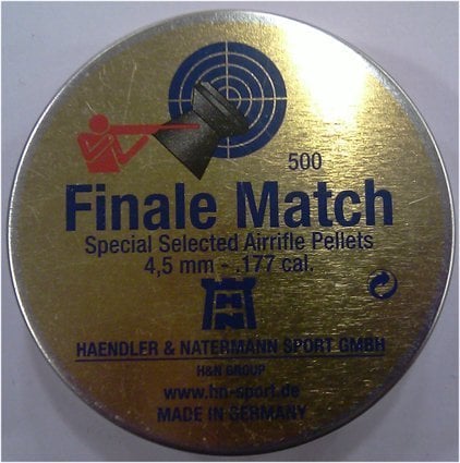 H&N FINALE MATCH 4.49 CAL HAVALI TÜFEK SAÇMASI