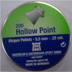 H&N HOLLOW POINT 5.5 CAL  HAVALI SAÇMA