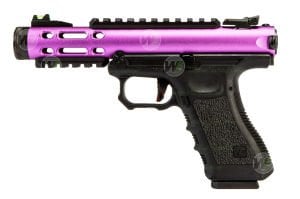 WE GALAXY PL Glock/Ruger HYBRID GBB Airsoft Tabanca PURPLE Mor
