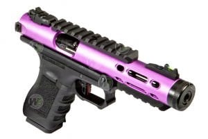 WE GALAXY PL Glock/Ruger HYBRID GBB Airsoft Tabanca PURPLE Mor