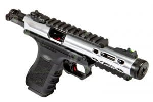 WE GALAXY SV Glock/Ruger HYBRID GBB Airsoft Tabanca SILVER