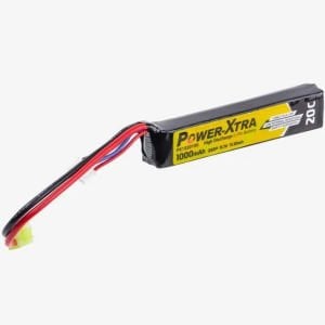 Power Xtra 11.1V Li-Po Pil 1000mAh 20C Single Stick