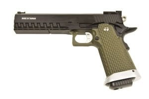 KJW HI-CAPA Haki Full Metal KP-06 GBB Airsoft Tabanca