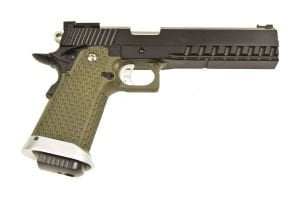 KJW HI-CAPA Haki Full Metal KP-06 GBB Airsoft Tabanca
