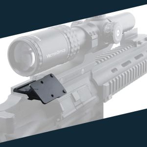 MOJ Red Dot Sight Offset Picatinny Mount