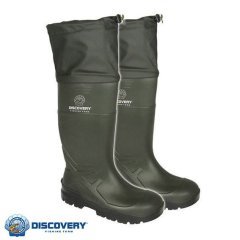 DISCOVERY Hunter Green Boots Yeşil Çizme No: 46