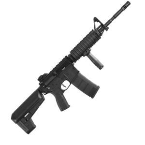 Delta Armory M4 AR15 RIS Charlie PiL ŞARJ SET Airsoft Tüfek Siyah