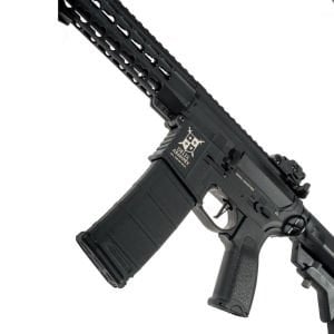 Delta Armory M4 AR15 KeyMod 10'' Charlie PiL ŞARJ SET Airsoft Tüfek Siyah