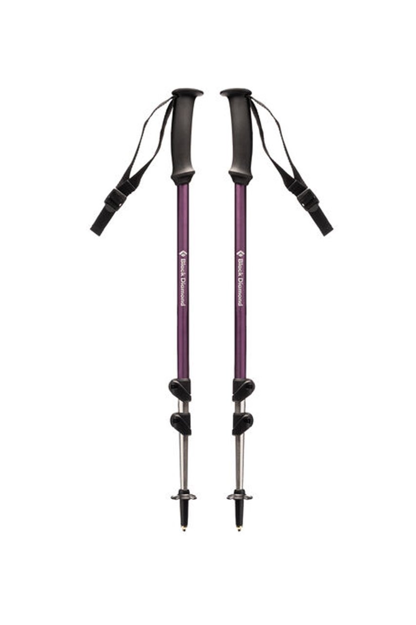 BLACK DIAMOND TRAIL EXPLORER 3 TREK POLES OUTDOOR BATON 58-130 CM Mulberry