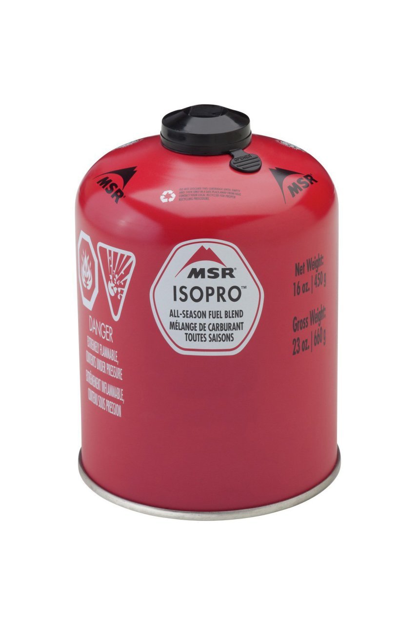MSR® IsoPro™ Fuel 450 gr Kartuş kırmızı kırmızı