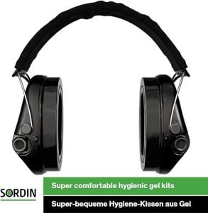 Sordin Supreme Pro-X Elektronik Atış Kulaklığı (Siyah)
