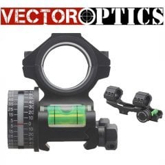 Tek Parça Terazili AÇI ÖLÇERLİ Dürbün Ayağı 30mm/25.4mm SCACD-14