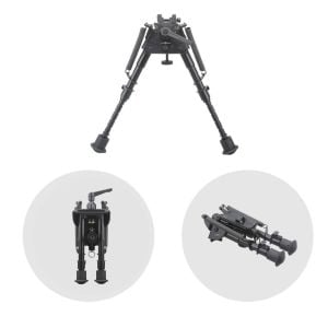 HAREKETLİ HARRIS TİPİ BIPOD AYAK 6''