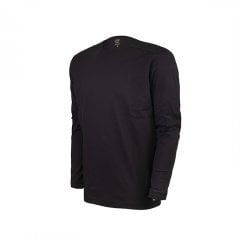 VAV Baseti-04 Uzun Kol Sweatshirt Siyah S