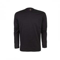 VAV Baseti-04 Uzun Kol Sweatshirt Siyah S