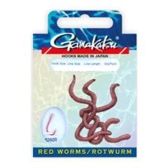 D. GAMAKATSU BKD-5260R Red Worm İğne Takım 75Cm #12